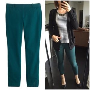 J. Crew Green Minnie Pant